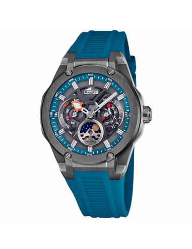 18946/2   Reloj Hombre Acero Ip Negro...