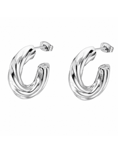 LS2417-4/1 Pendientes Acero Lotus...