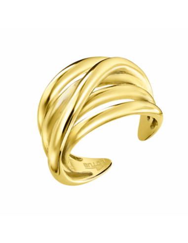 LS2442-3/2   Anillo Acero IP Dorado...
