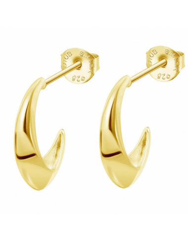 LP3780-4/2   Pendientes Plata Chapada...