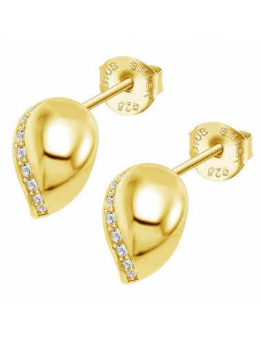 LP3779-4/2   Pendientes Plata Chapada...