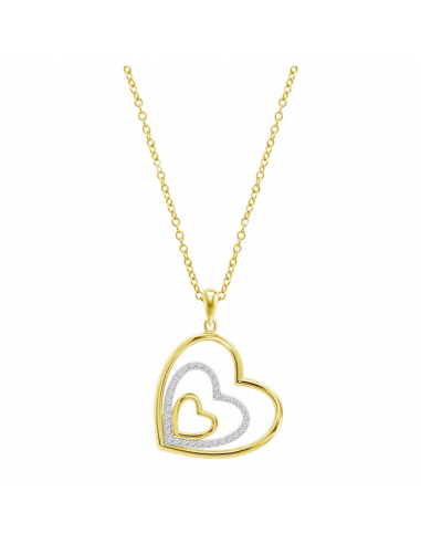 LP3848-1/2   Collar Plata Chapada...