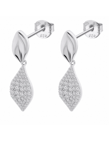 LP3843-4/1 Pendientes Plata Lotus...