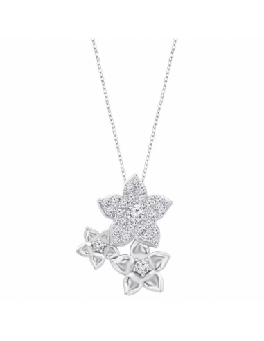 LP3836-1/1   Collar Plata Lotus...
