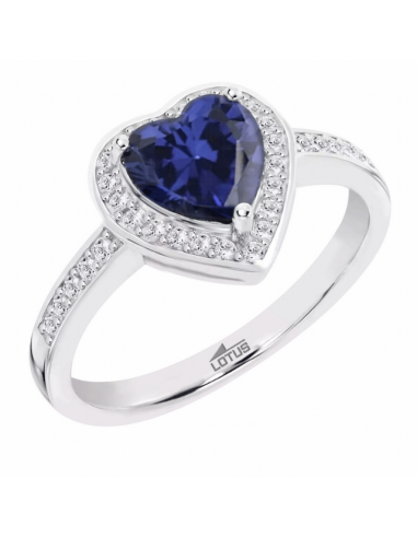 LP3784-3/1 Anillo Plata Lotus Silver...