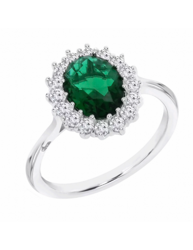 LP3459-3/3   Anillo Plata Lotus...