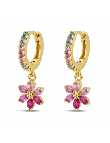 9120805   Pendientes Plata Chapada...