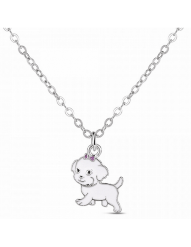 9115384   Collar Niña Plata Rodiada...