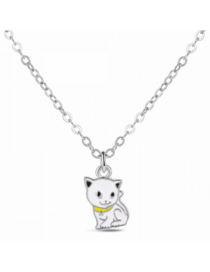 9115385   Collar Niña Plata...