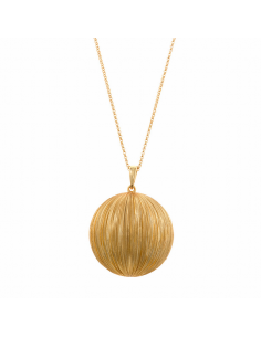 Collar Plata Chapada Oro...
