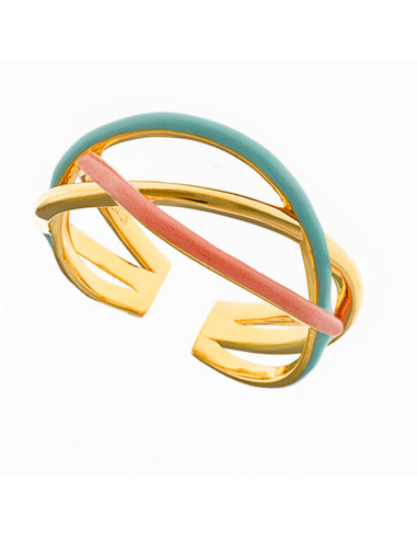 151SM001 Sortija Chocker Metal...