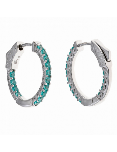 195A0168 Pendientes Plata Rodiada...