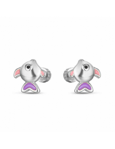 9121784   Pendientes Niña Plata...