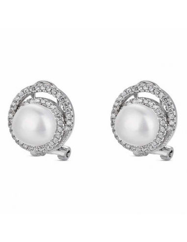 9123297   Pendientes Plata Rodiada...