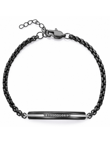 15183P01010   Pulsera Hombre Acero Ip...