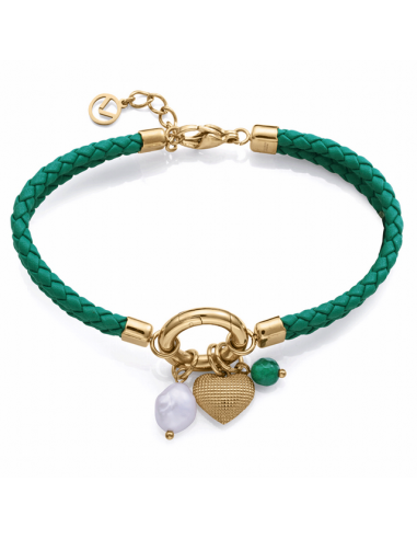 14285P01016   Pulsera Acero IP Dorado...