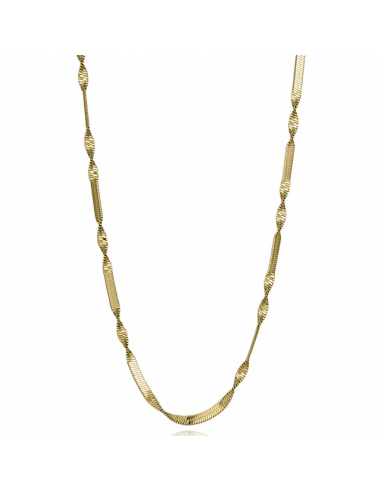 14289C01012   Collar Acero IP Dorado...