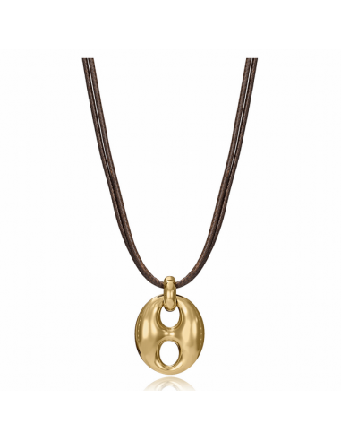 15176C01000   Collar Acero IP Dorado...