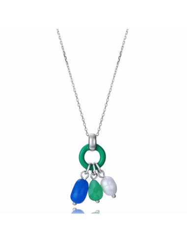 13245C000-99   Collar Plata Rodiada...