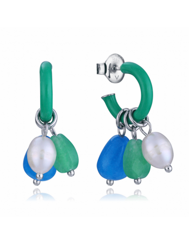 13245E000-99   Pendientes Plata...