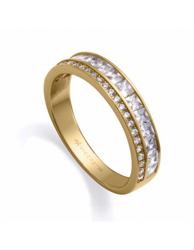 9153A-30   Anillo Plata Baño Oro...