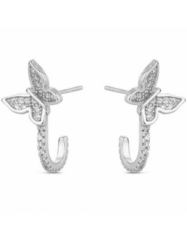 9122714   Pendientes Plata Rodiada...