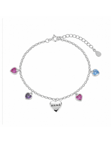9123753   Pulsera Plata Rodiada Lucia...