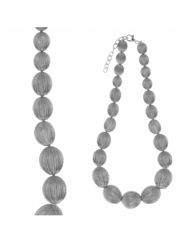 112C0160   Collar Plata Rodiada...