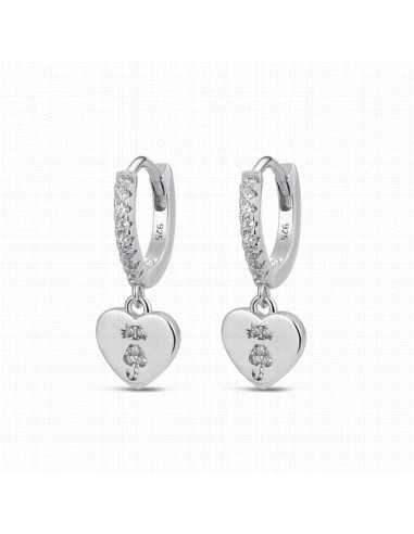 9120834   Pendientes Plata Rodiada...