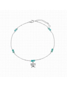 9123215   Tobillera Plata...