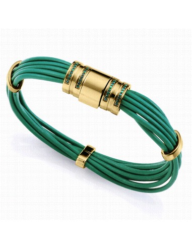 15192P01012   Pulsera Acero Ip Dorado...