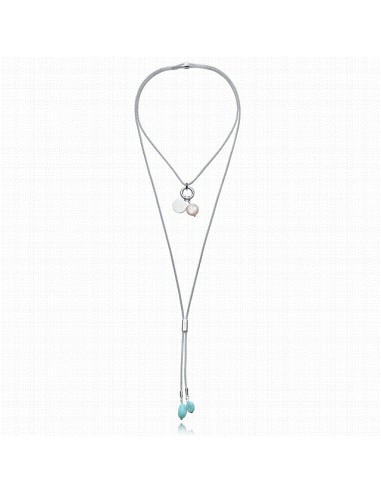 14344C01000   Collar Acero Baño Plata...