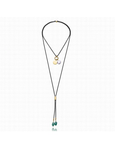 14344C01010   Collar Acero Ip Bicolor...