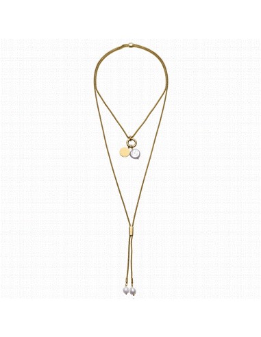 14344C01012   Collar Acero Ip Dorado...