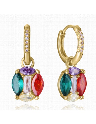 15132E100-39   Pendientes Plata Baño...
