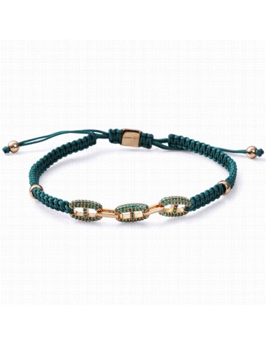13255P100-32   Pulsera Hombre Plata...