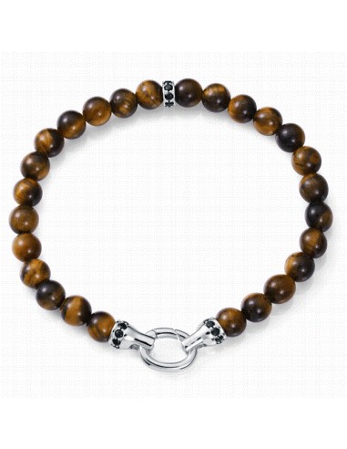 13256P000-44   Pulsera Hombre Plata...