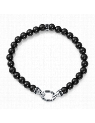 13256P000-45   Pulsera Hombre Plata...