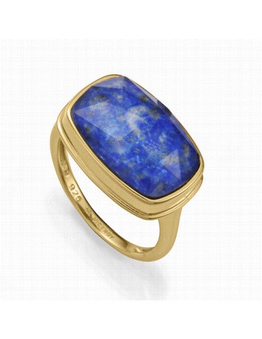 2341A-43   Anillo Plata Baño Oro...