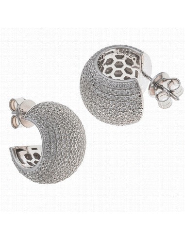112A0407   Pendientes Plata Rodiada...