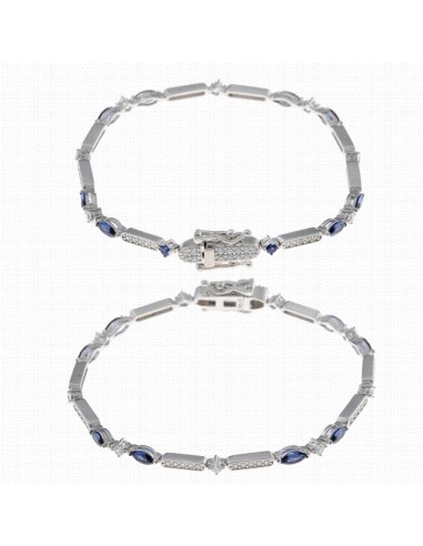 136P0229   Pulsera Plata Rodiada...