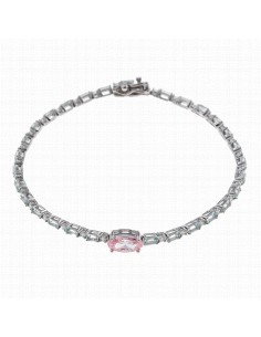 136P0255   Pulsera Plata...