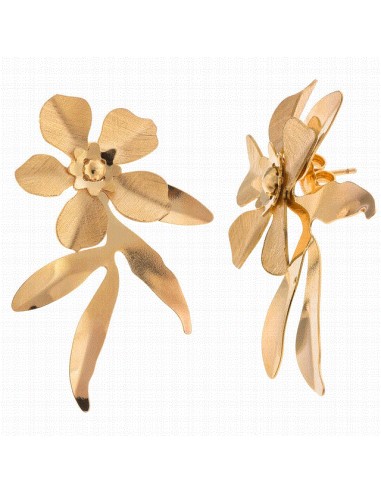 203A0370   Pendientes Plata Chapada...