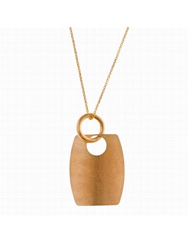 203C0074   Collar Plata Chapada...