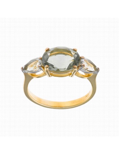 247S0025   Anillo Plata Chapada...