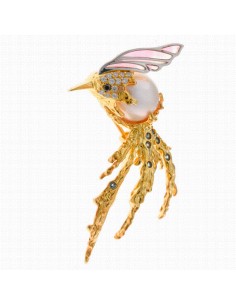 265B0011   Broche Plata...