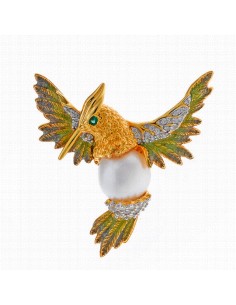 265B0012   Broche Plata...