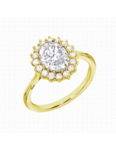 LP3459-3/7   Anillo Plata Lotus...