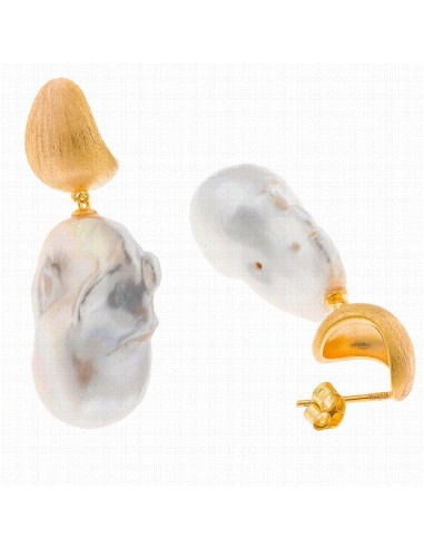 275A0002   Pendientes Plata Chapada...