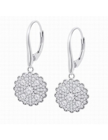 LP3886-4/1   Pendientes Plata Rodiada...